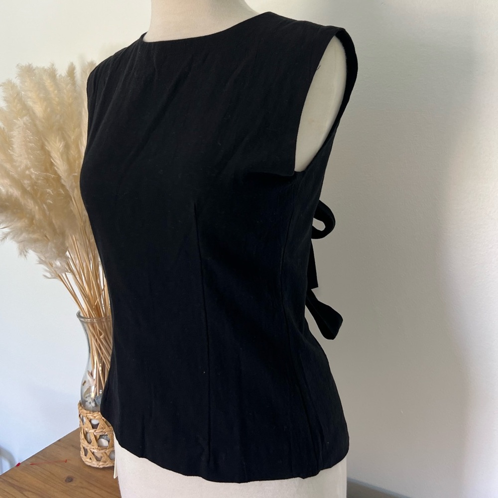 NWT commese tie back top - Picture 2 of 6